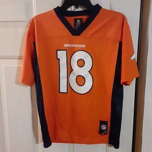 NFL Team Apparel Youth Denver Broncos Peyton Manning Jersey Size L(14/16)